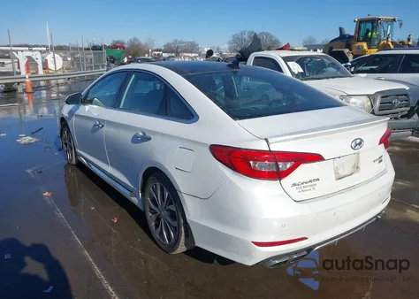 2015 Hyundai Sonata Limited 2.0T from USA, damaged, VIN 5NPE34AB7FH254756